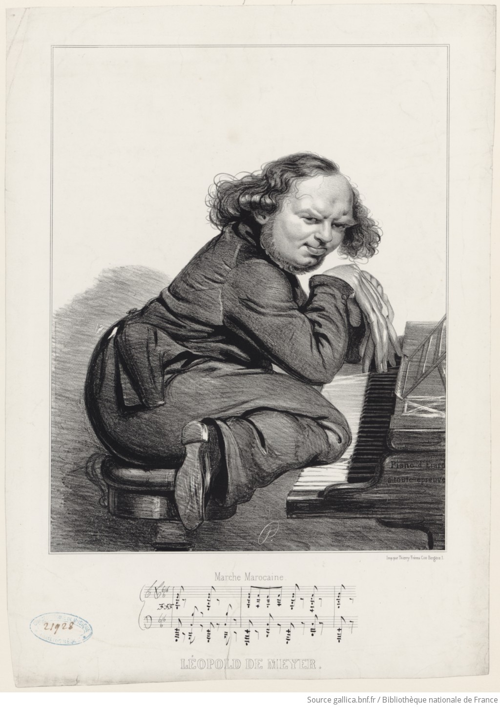 Leopold Knee on Piano